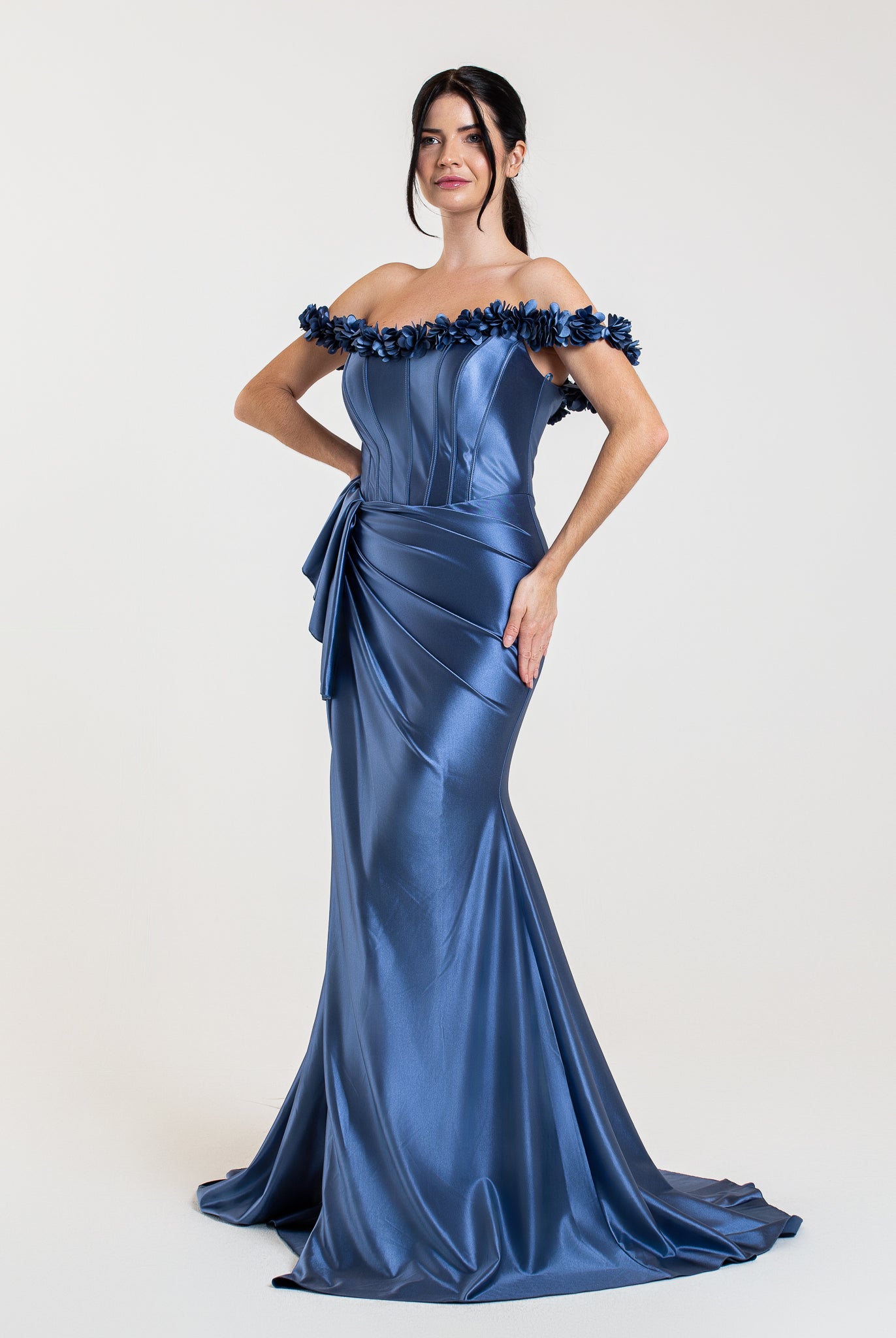 Robe de soirée bleue - Maison Mavi - Berne