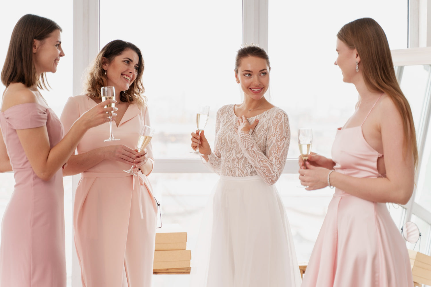 Comment habiller les filles d’honneur pour votre mariage